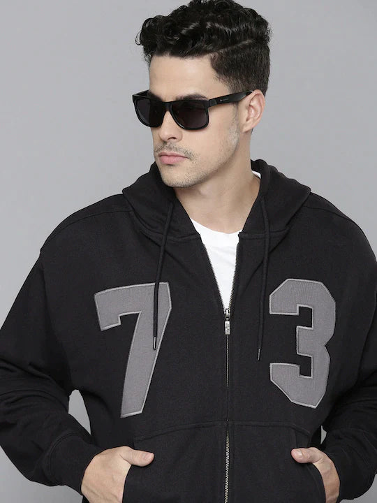Men's Printed Hooded Sweatshirt - be94b7c3-641d-489a-9f55-8e9e3609b90e View