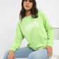 Women's Brand Logo Round Neck Sweatshirt - 586af677-c526-479a-9ef4-7ba73a542ec6 View