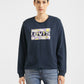 Women's Brand Logo Crew Neck Sweatshirt - 3e72de16-e5ed-41cf-8cdd-22171e8d8688 View