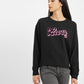 Women's Brand Logo Crew Neck Sweatshirt - 083543ef-1e4e-45b6-89cc-494611a3e0cc View