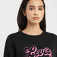 Women's Brand Logo Crew Neck Sweatshirt - 07c43838-7c57-43a4-971d-8a26b9726309 View