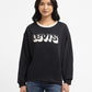 Women's Printed Crew Neck Sweatshirt - 7936895c-c891-495a-93a5-912ff7a4e233 View