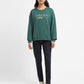 Womens Printed Crew Neck T-Shirt - ModelFront View