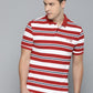 Men's Striped Polo T-shirt - 866df175c7c723c1808d84d7d6596819 View