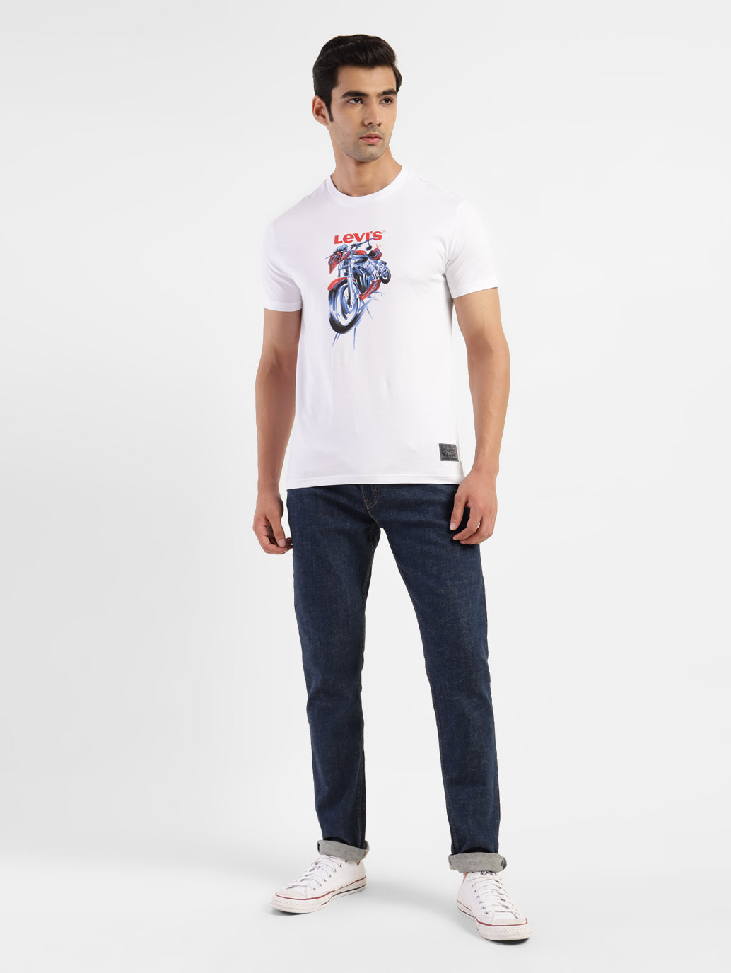 Men's Graphic Print Regular Fit T-shirt - 868d3b9a-d217-4fb8-a6d0-f64116af4974 View