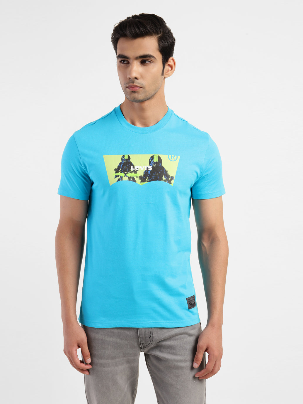 Men's Graphic Print Regular Fit T-shirt - 97b2d6db-9b81-4b9f-a4e2-86c19e415aa9 View