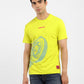 Men's Graphic Print Slim Fit T-shirt Green - acacd7a7-ce87-4e0d-8f06-9ed4230b52e0 View