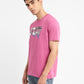 Men's Brand Logo Slim Fit T-shirt - Side View