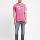 Men's Brand Logo Slim Fit T-shirt - Front View