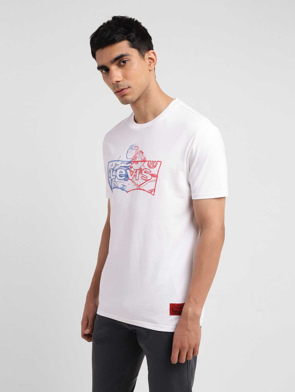 Men's Brand Logo Slim Fit T-shirt - e510eb68-d028-46a4-a7dd-a0928f464c86 View