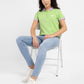 Women's Solid Polo T-shirt - 0a1b5503-1874-45e2-887c-9abaa7556aba View