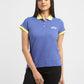 Women's Solid Polo T-shirt - 647c6ce6-b1b2-4d60-a033-9aafb00511ca View