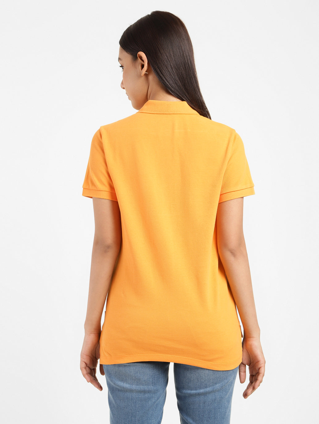 Women's Solid Polo T-shirt - ffd6f6d5-a317-4075-9166-193db6bfa446 View