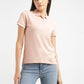 Women's Solid Polo T-shirt - acf575ec-7151-409c-ae60-2138014f43e8 View