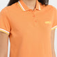Women's Solid Polo T-shirt - 21825e87-e04e-481c-9782-af905bb5ce6d View