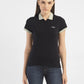 Women's Solid Polo T shirt - 8642bd72-857f-436a-b6cf-261ccc273cdc View