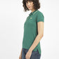 Women's Solid Polo T-shirt - 900d3564-96f3-482f-a7c0-977aabf3a0f8 View