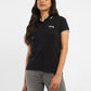 Women's Solid Polo T-shirt - 04f3cf64-0a6c-4e12-ac7f-db2818f6c6f0 View