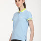 Women's Solid Polo T-Shirt - RightSide View