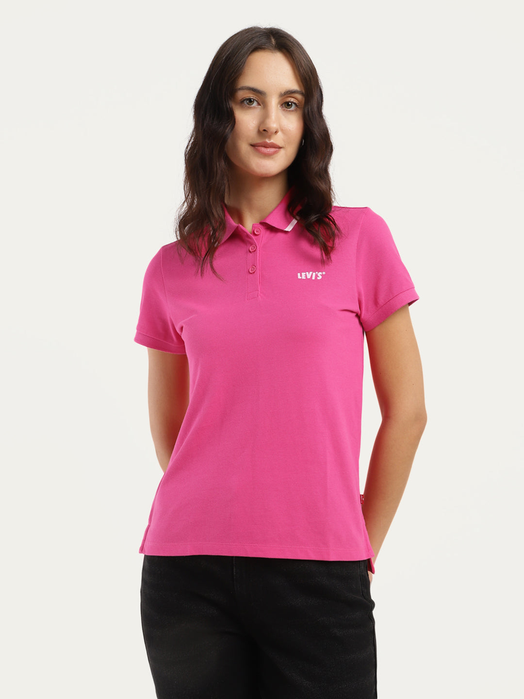 Women's Brand Logo Polo T-Shirt - b33bfdb9-0fa7-47f2-b63e-6d669b8162bd View
