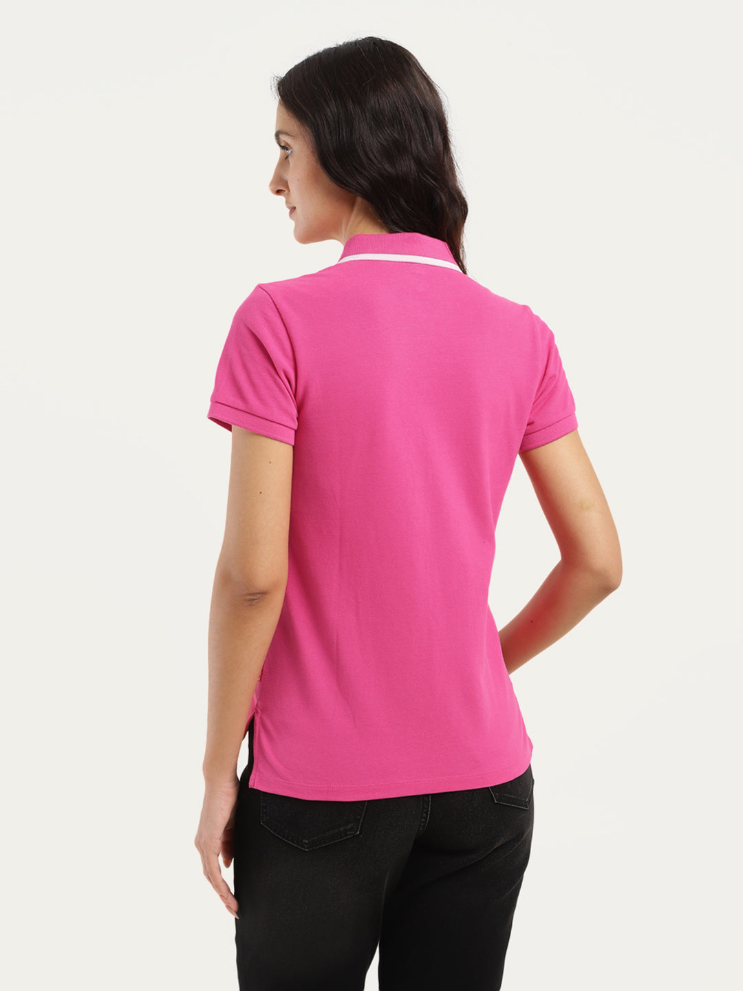 Women's Brand Logo Polo T-Shirt - 0b4e79f3-5b58-4ed0-b34a-83d8b6ccfd8e View