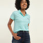 Women's Brand Logo Polo T-Shirt - f108eb59-be64-4399-aa3e-5ff0047dd631 View