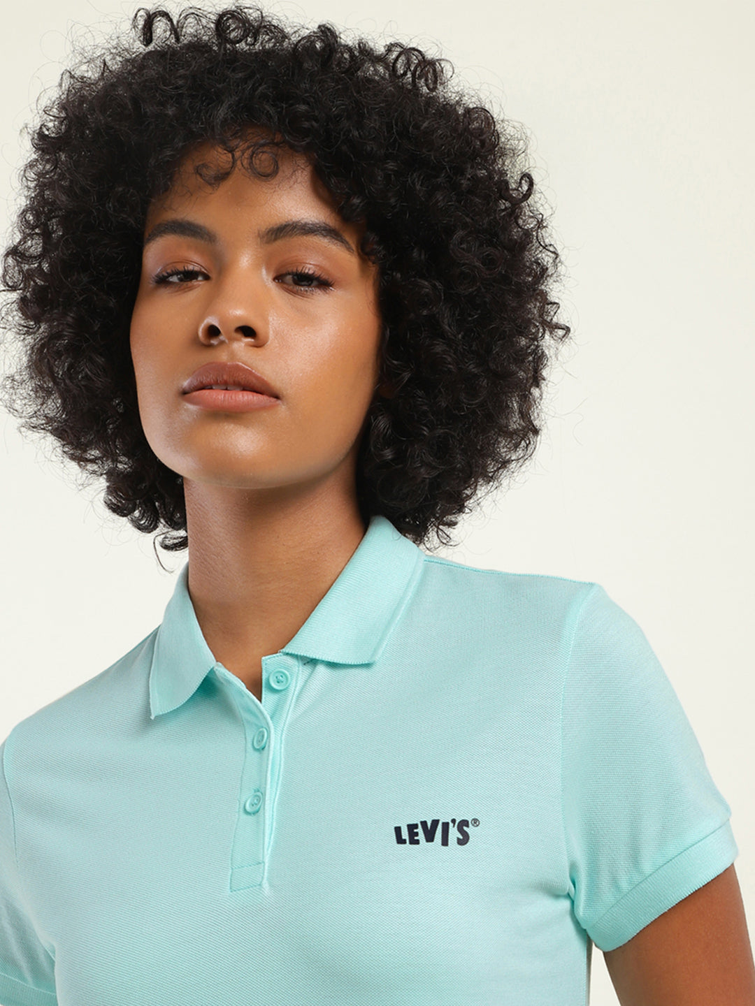 Women's Brand Logo Polo T-Shirt - fe41c853-931f-47e9-a0aa-91acdebf8bc1 View