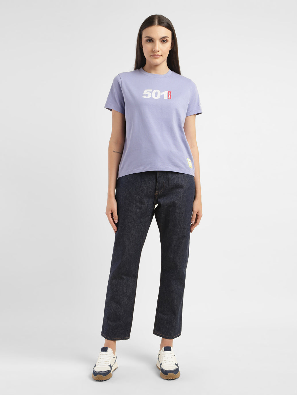 Women's Typography Crew Neck T-shirt - 45de6569-ad82-4e0e-ad0d-ee8d35aa3f66 View