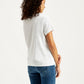 Women's Graphic Print Straight Fit T-Shirt - Back View