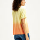 Women's Ombre Straight Fit T-Shirt - Back View