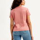 Women's Patchwork Crew Neck T-shirt - Back View