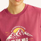 Women's Graphic Print Relaxed Fit T-shirt - Detail View