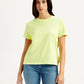 Women's Graphic Print Crew Neck T-Shirt - Front View