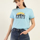 Women's Graphic Print Relaxed Fit T-shirt - Styleshot View