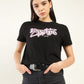 Women's Typography Relaxed Fit T-Shirt - Styleshot View