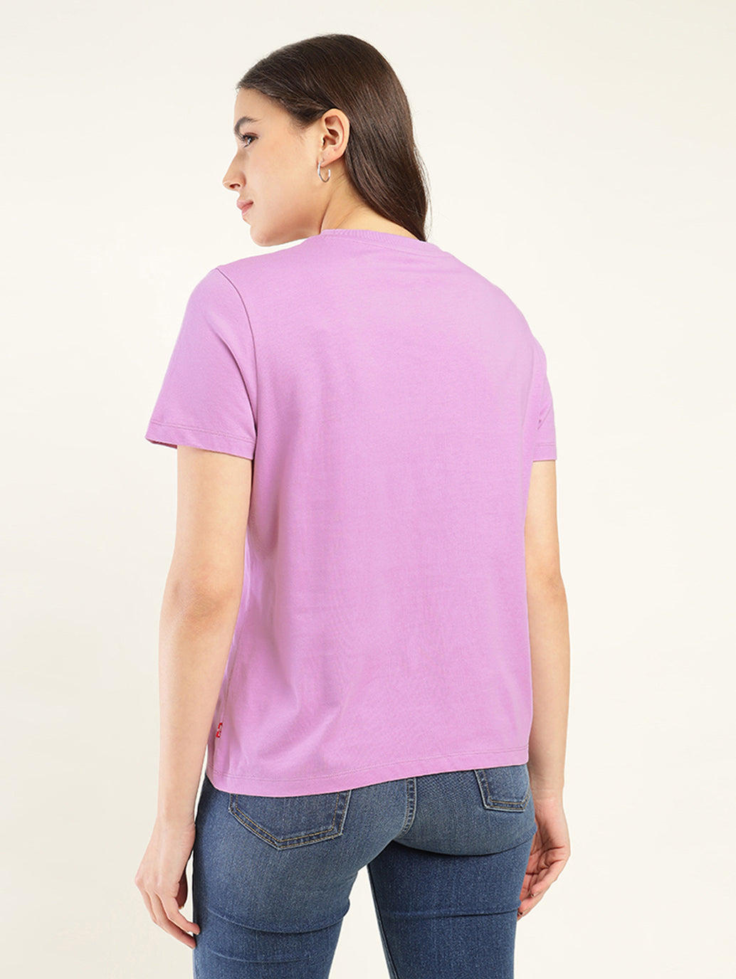 Women's Graphic Relaxed Fit T-Shirt - Back View
