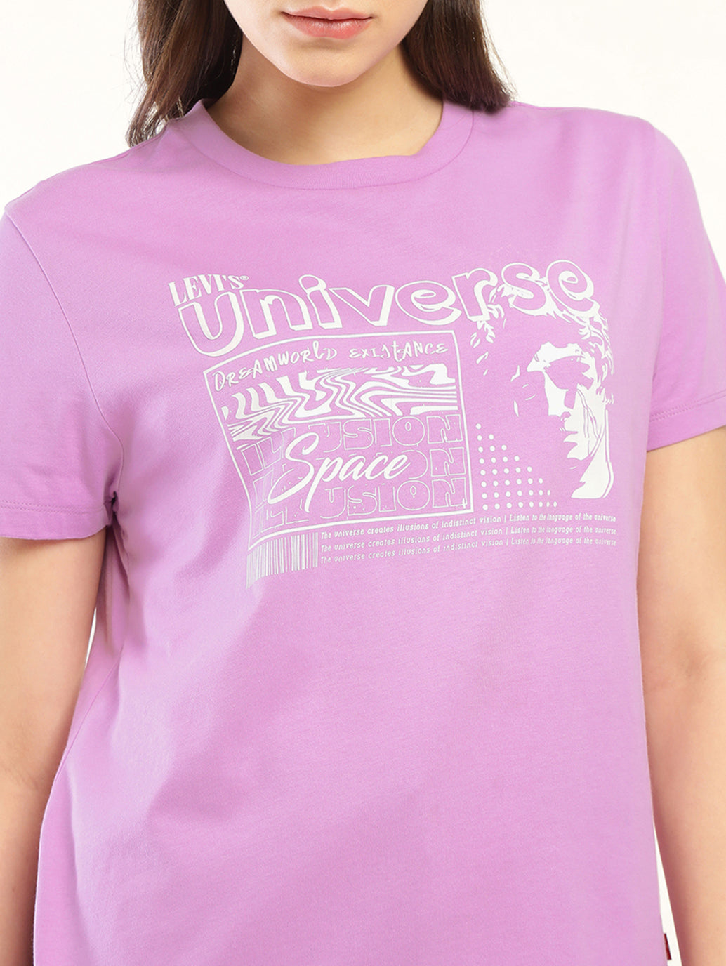 Women's Graphic Relaxed Fit T-Shirt - Detail View