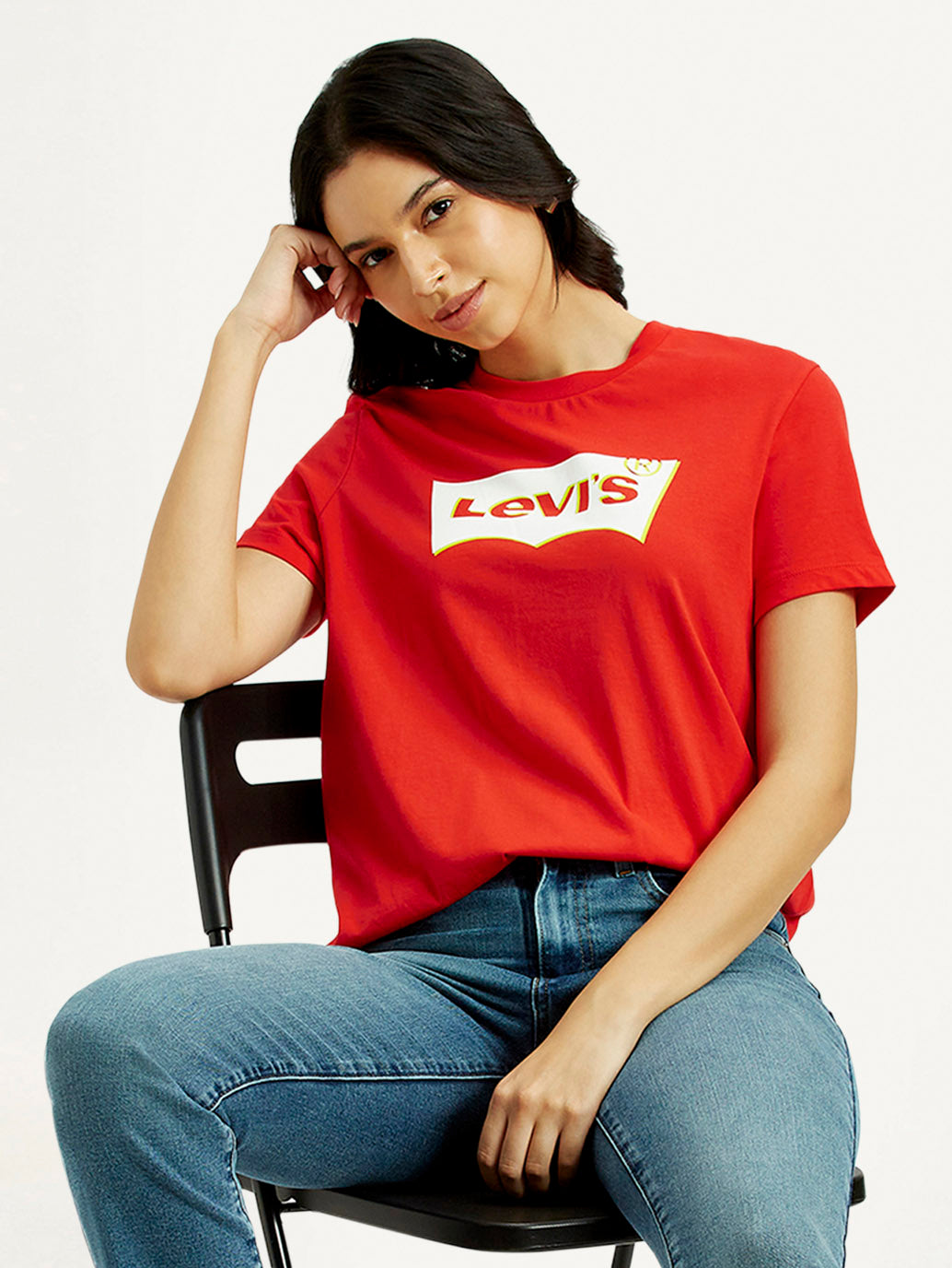 Women's Typography Relaxed Fit T-Shirt