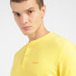 Men's Solid Henley T-shirt - 8751b537-560c-483b-b63f-95cb862e34f9 View