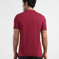 Men's Self Design Henley T-shirt Red - b9716e0d-a227-4888-8102-b0493c66d201 View