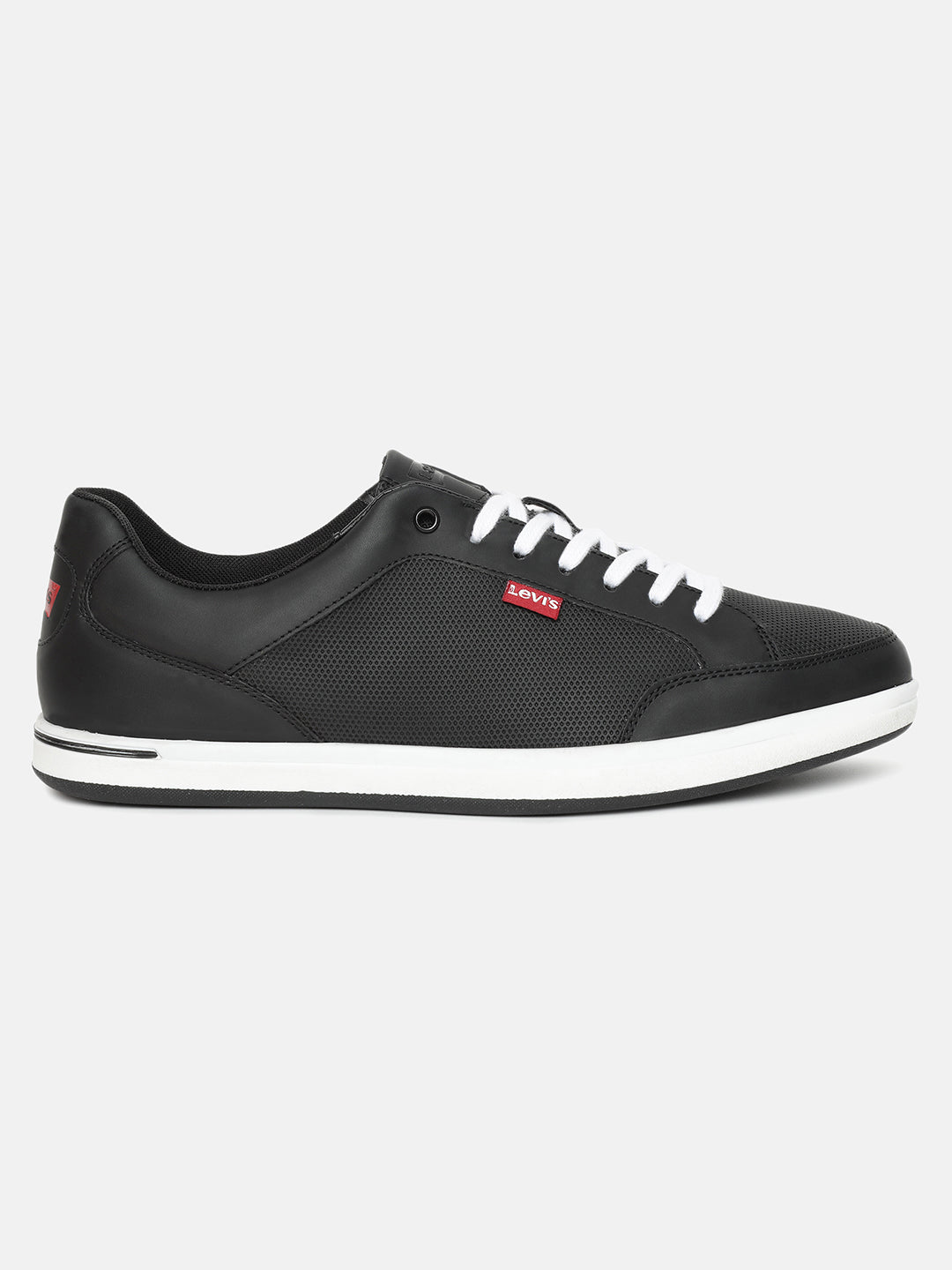 Men's Black Solid Shoes - 895cc719-18d1-4f50-b746-2a0d540af82d View