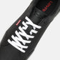 Men's Black Solid Shoes - 7d18dea4-c69c-44dc-8964-814c434336f0 View