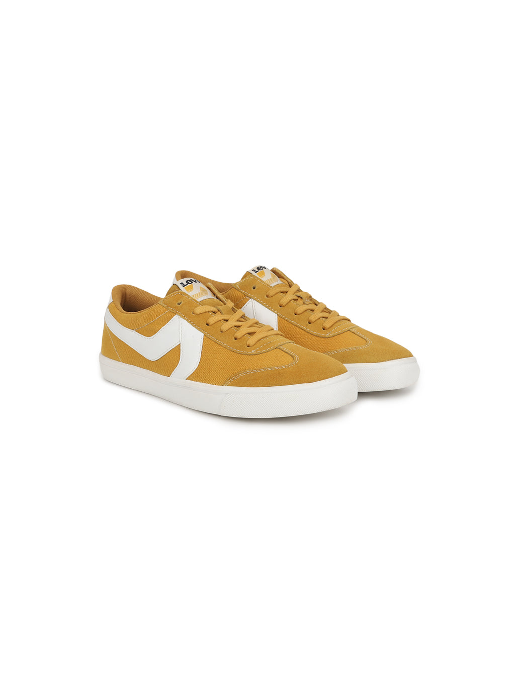 Men's Suede Yellow Casual Shoes - 5559767e-2208-4caa-9fd0-81206308265c View