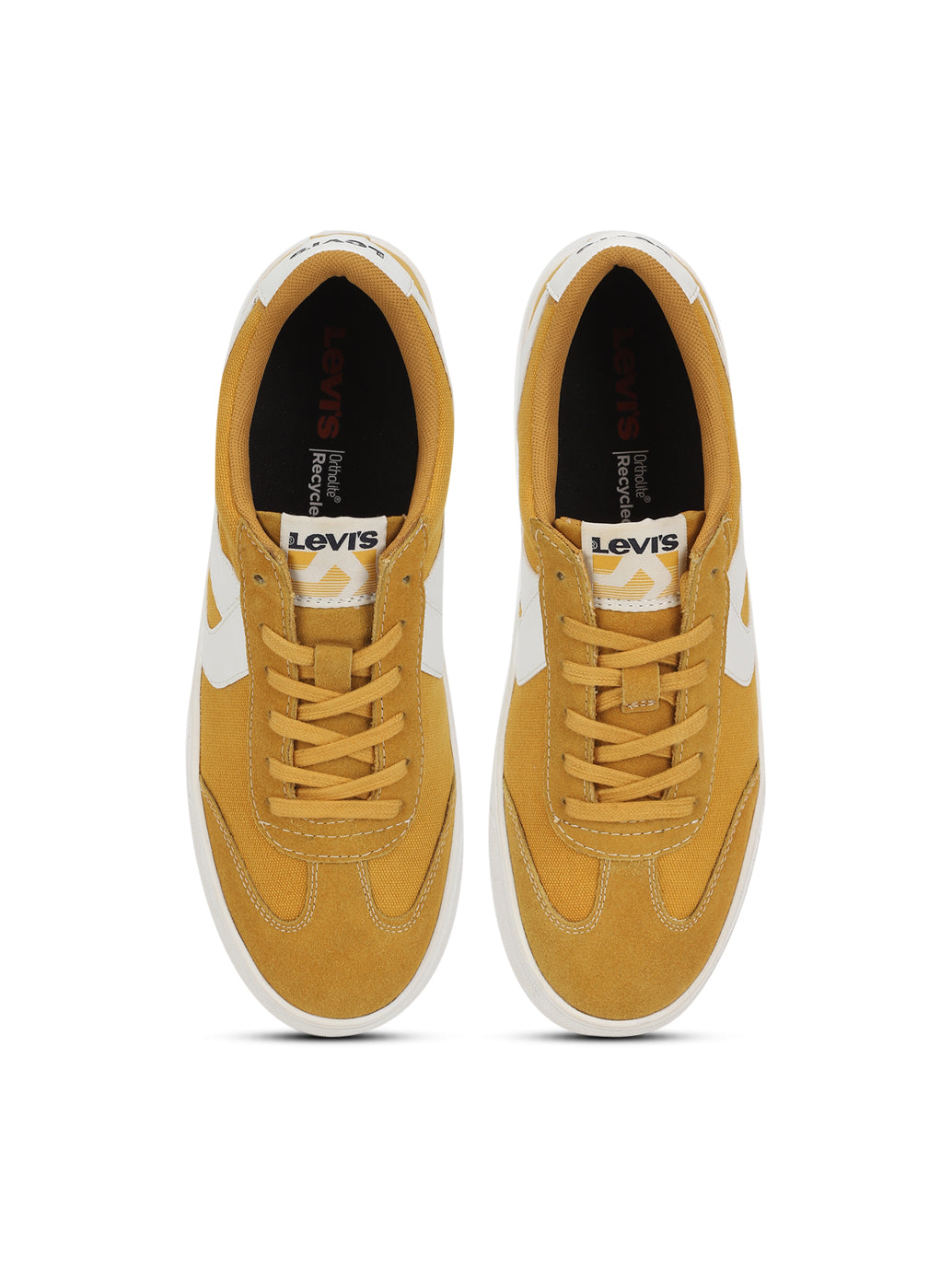 Men's Suede Yellow Casual Shoes - 55b07e56-acf5-4113-bbfe-686b6bd66df2 View
