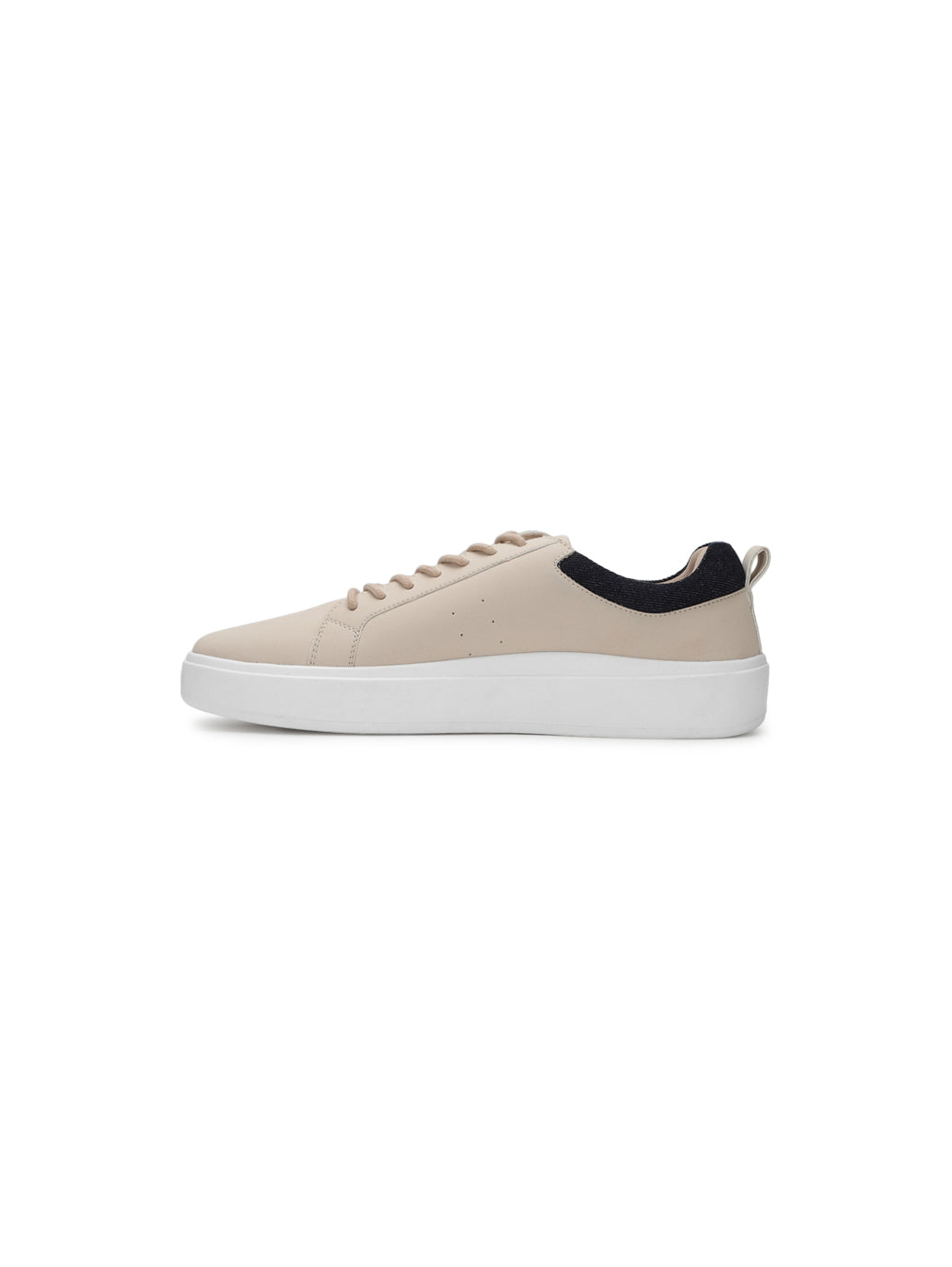 Men's Aspen Beige Casual Shoes - Side View