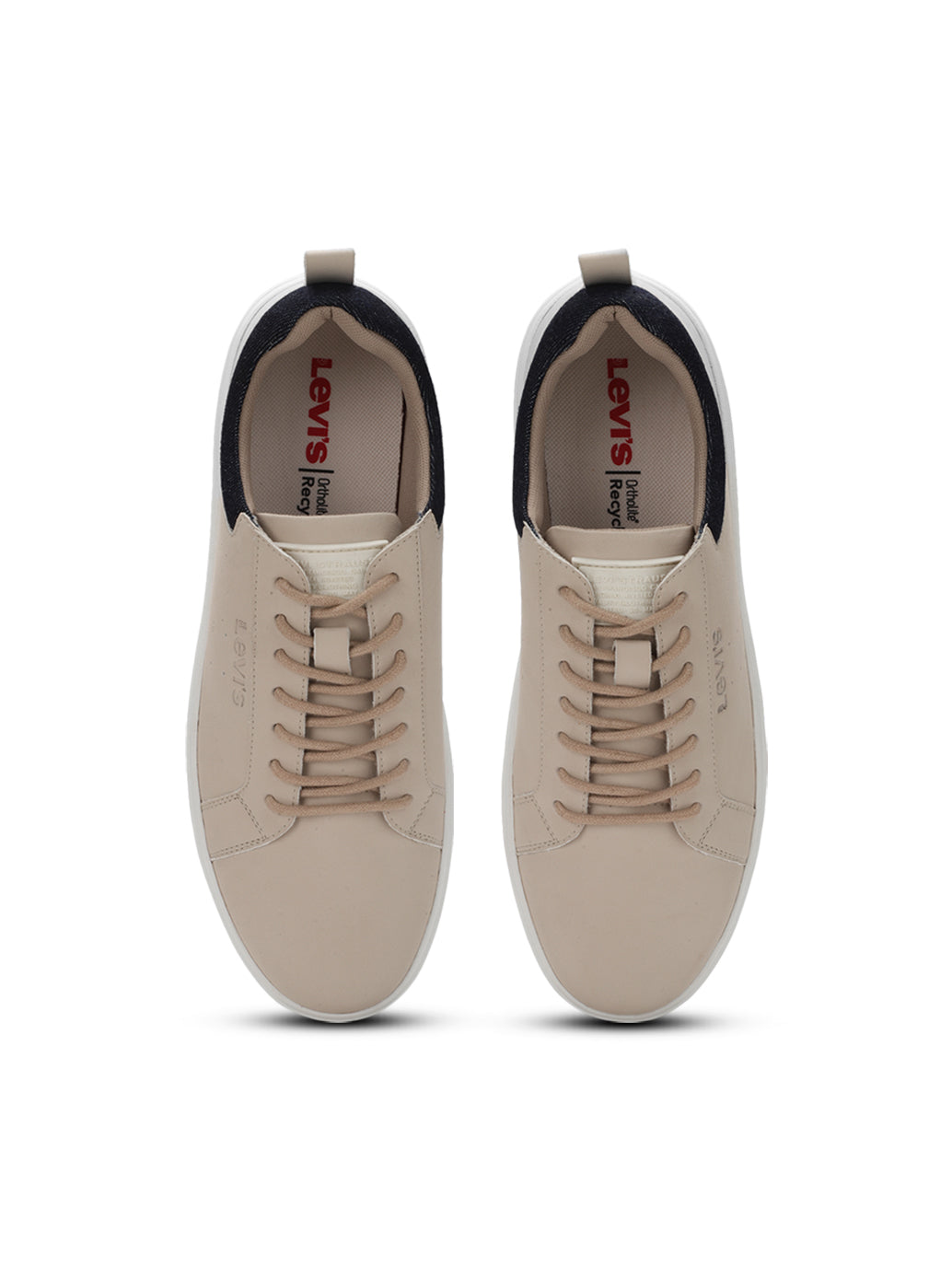 Men's Aspen Beige Casual Shoes - FrontSet View