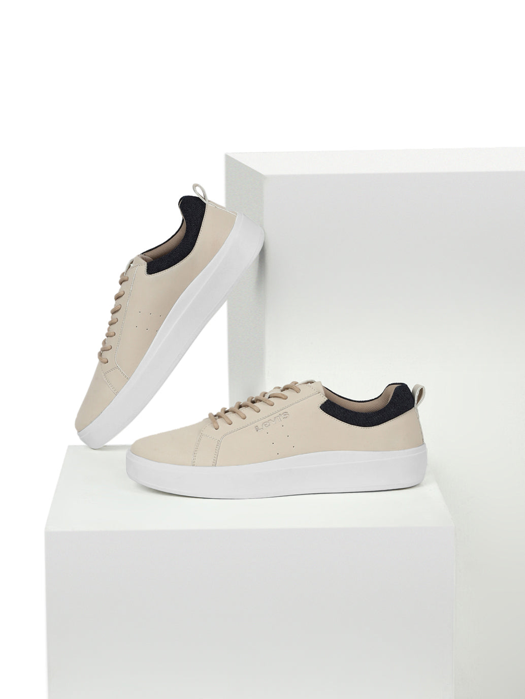 Men's Aspen Beige Casual Shoes - Style View