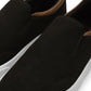 Men's Alps Black Casual Slip On - Detail View