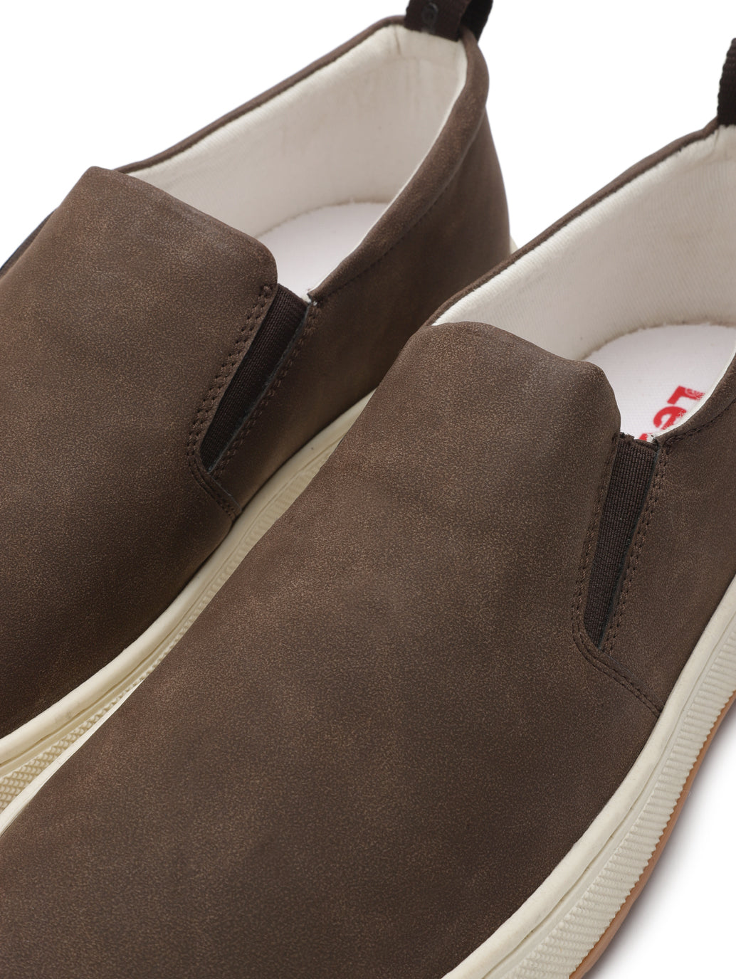 Men's Nomad Brown Casual Slip On - Details View