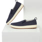 Men's Nomad Navy Casual Slip On - Style View